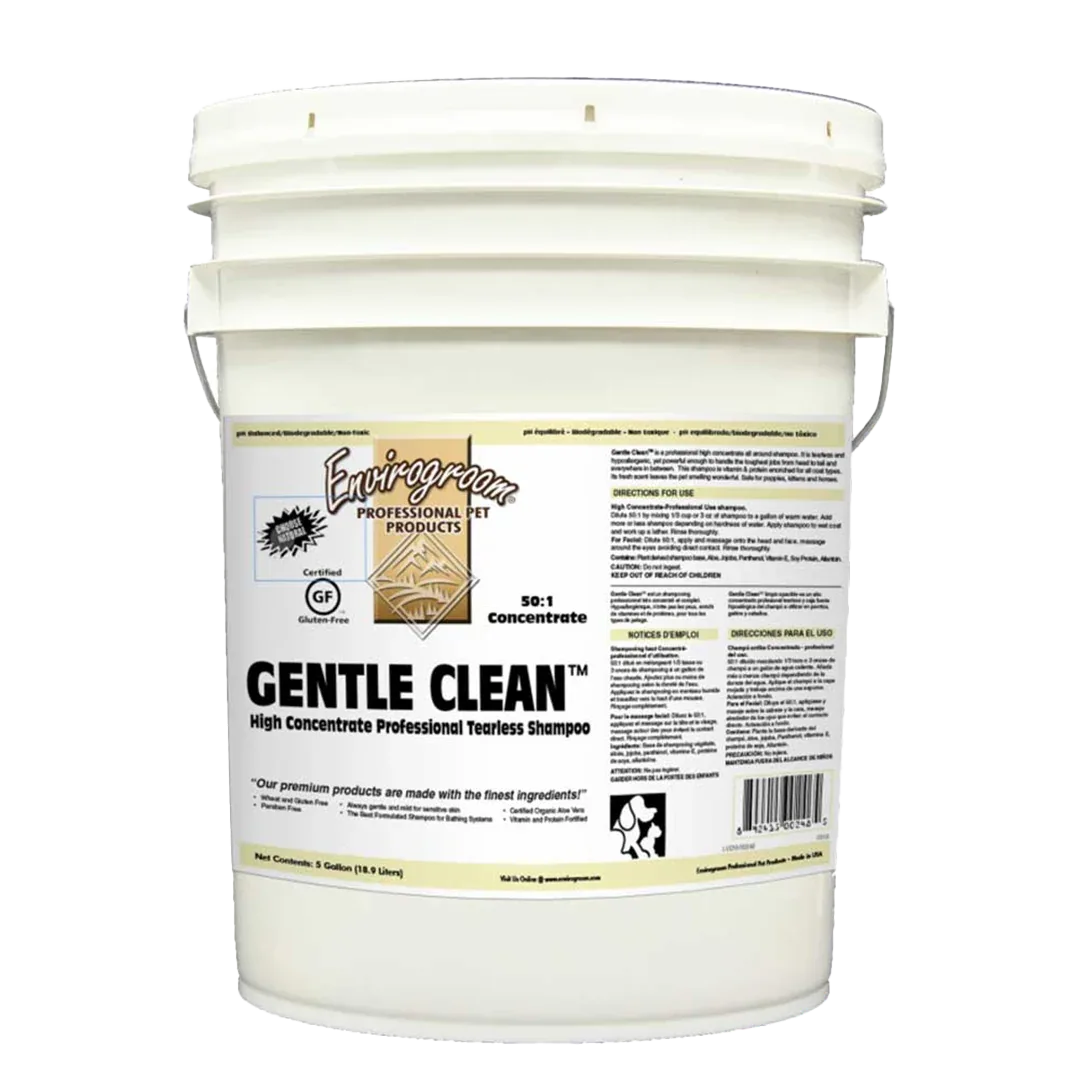 Gentle Clean Shampoo 5 Gallons by Envirogroom