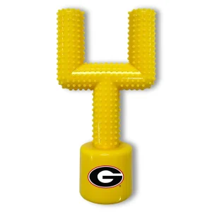 Georgia Hard Nylon Football Goal Post Dog Chew Toy