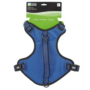 GG Reflective Nylon Harness L Blue