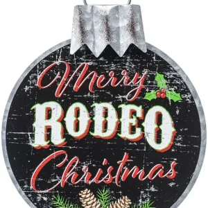 Gift Corral Metal Merry Christmas Sign Rodeo