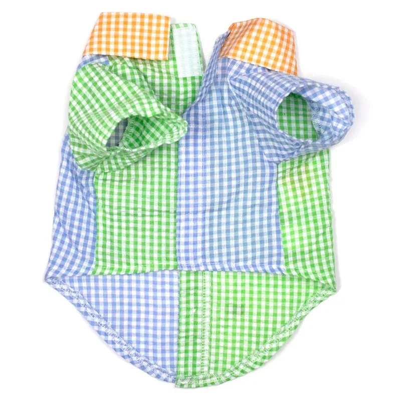 Gingham Colorblock Shirt (Drop-Ship) - Image 2