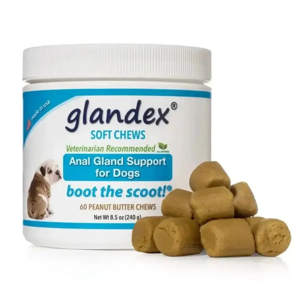 Glandex Anal Gland Soft Chew Peanut Butter