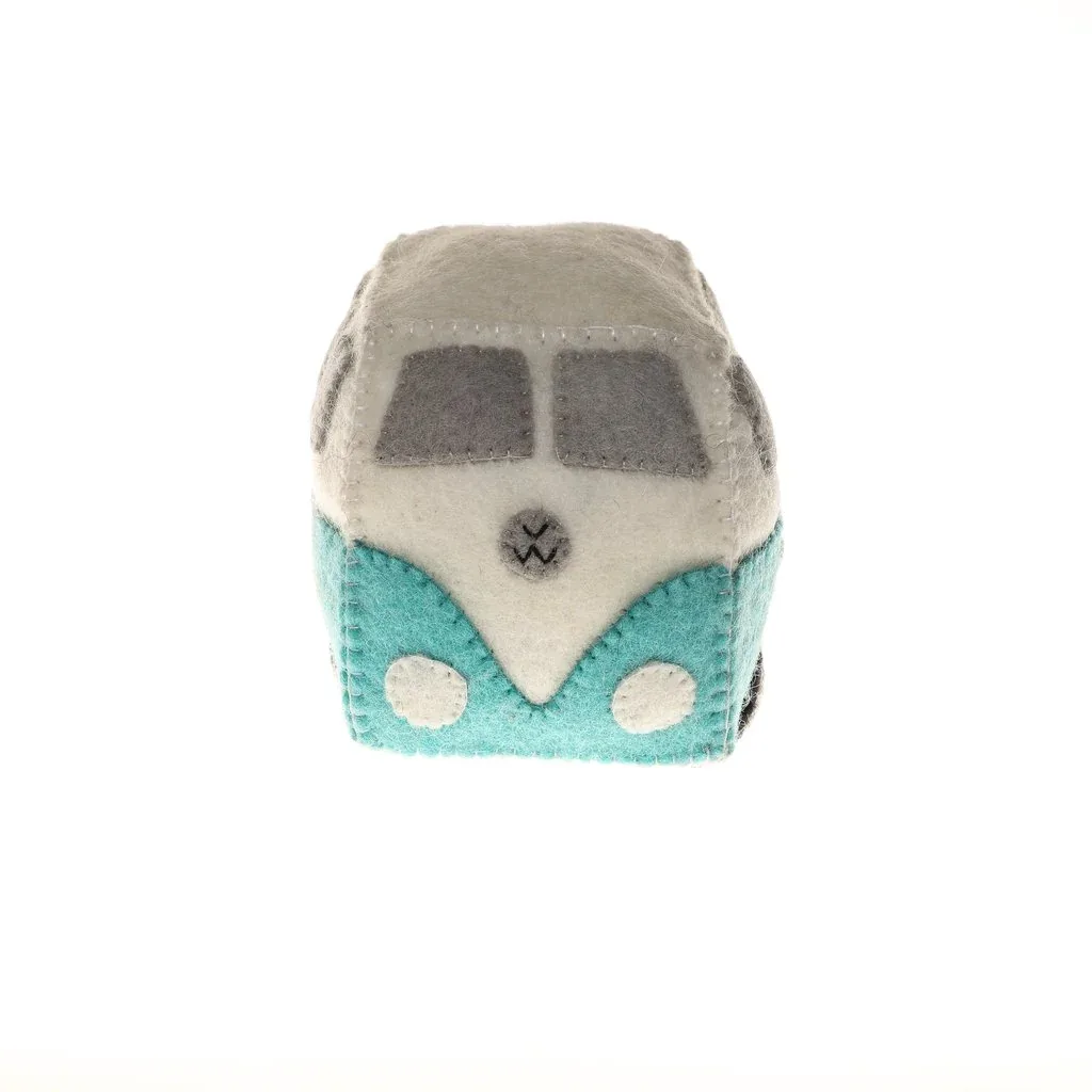 GLOBAL GOODS | Felt Hippie Van Toy - Image 2