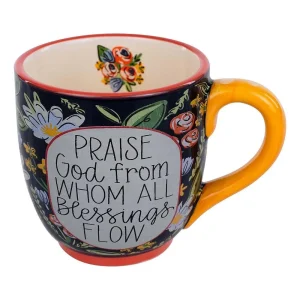 Glory Haus Praise God From Whom Mug