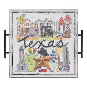 Glory Haus State Of Texas Acrylic Tray