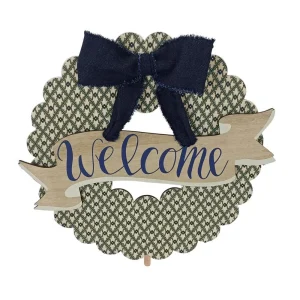 Glory Haus Welcome Bow Wreath Topper