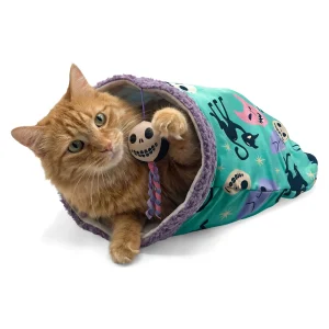 GMASON Disney Tim Burton's The Nightmare Before Christmas Crinkle Sack Cat Toy