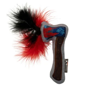 GMASON Friday the 13th Plush with Feather Cat Toy