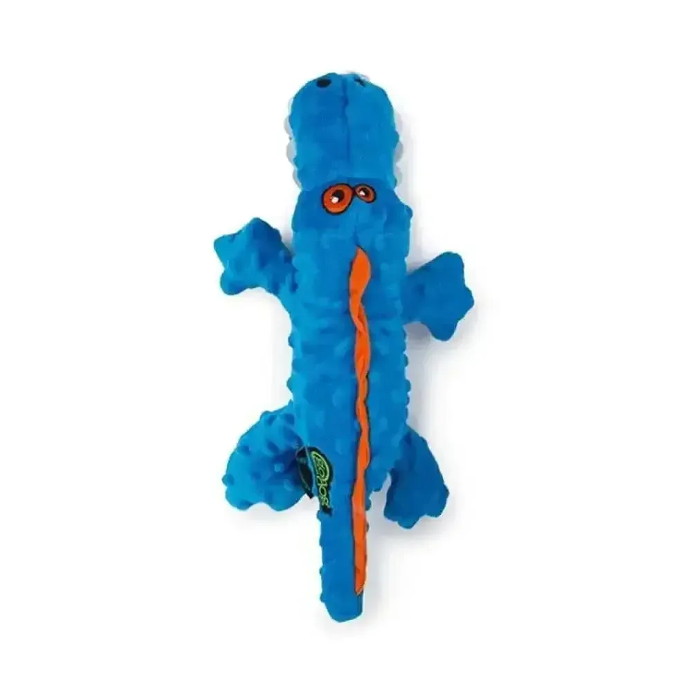 GoDog® Blue Gators Dog Toys Large