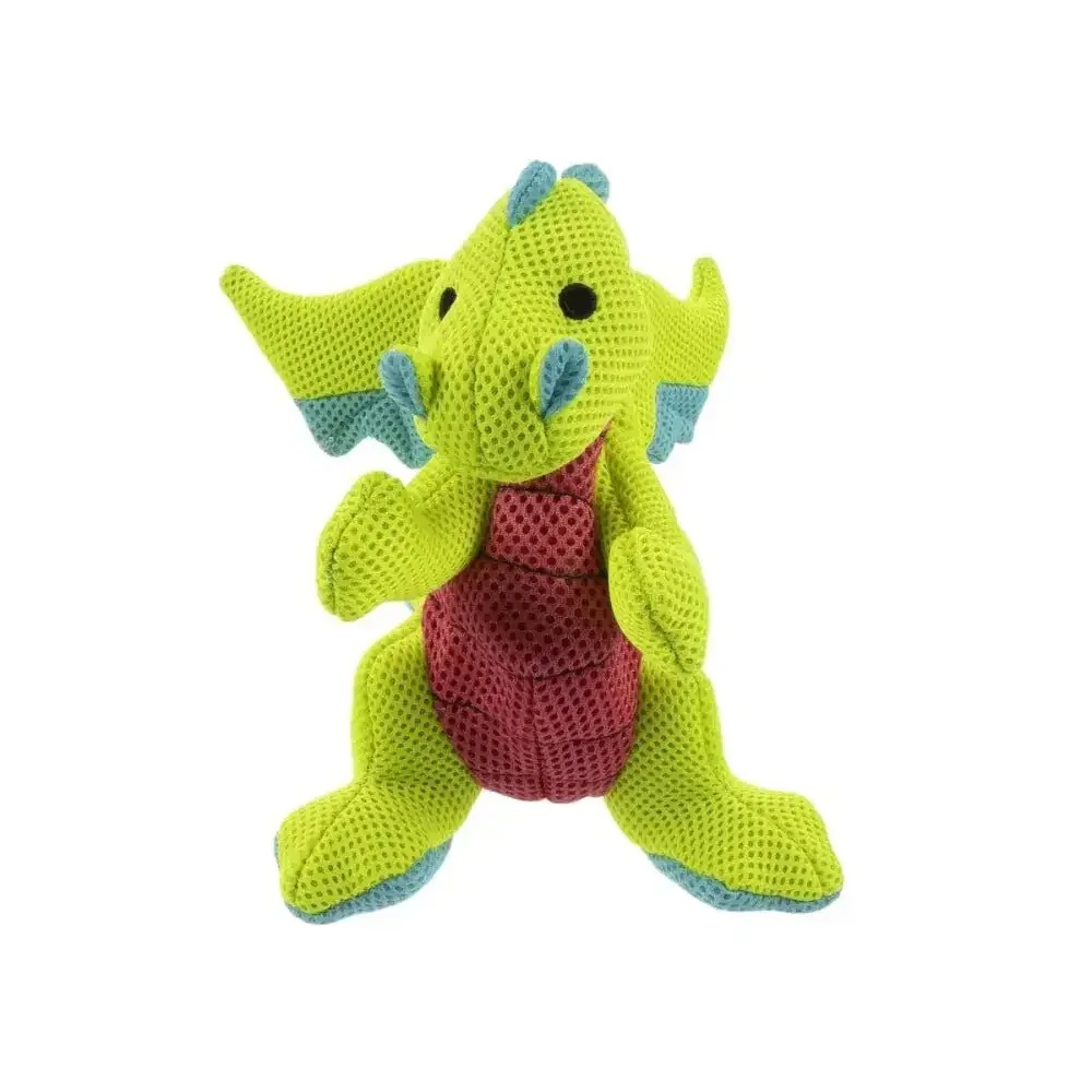 goDog Green Dragons Double Chew Guard Dog Toy