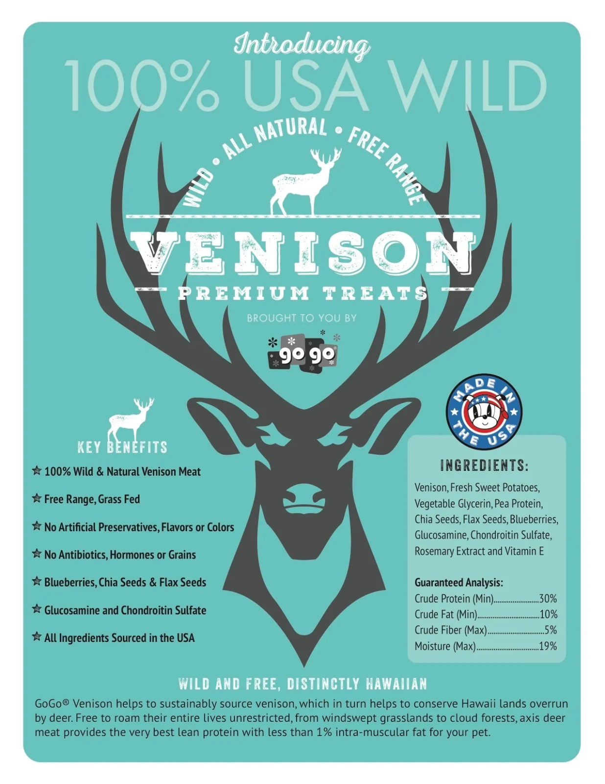 GOGO | Stressless Venison Treats - Image 2