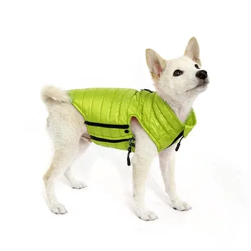 GOOBY | Puffer Down Vest in Red - Image 2