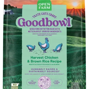 Goodbowl™ Harvest Chicken & Brown Rice Cat Kibble