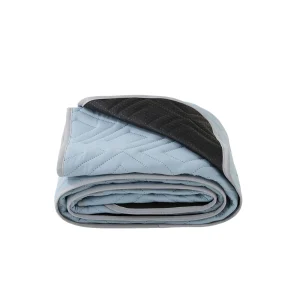 GOOPAWS Waterproof Cooling Dog Mat, Self-Cooling Pet Blanket for Dogs, Non-Slip Design, Blue