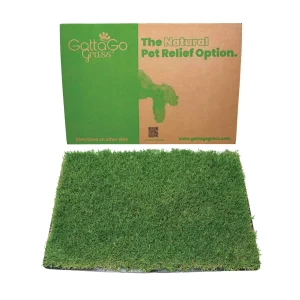 Gotta Go Grass® The Natural Pet Relief Option, All-Natural Grass Potty Pad, Tray Not Included