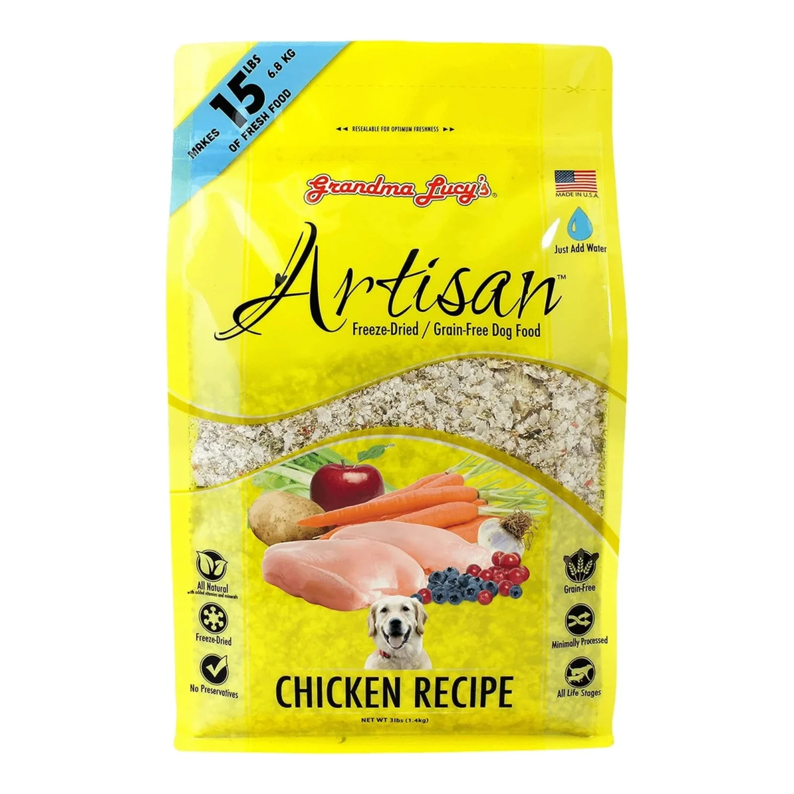Grandma Lucys Dog Artisian Grain Free Pork 10 Lbs. - Image 2
