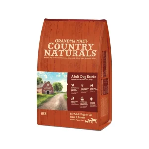Grandma Maes Adult Entree Chicken Meal & Brown Rice Dry Dog Food 12lb