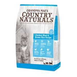 Grandma Mae's Country Naturals Cat Chicken Meal & Brown Rice Recipe, 6 lb