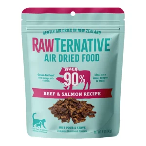 Grandma Mae's Country Naturals Cat Rawternative Air-Dried Beef & Salmon Recipe, 5 oz