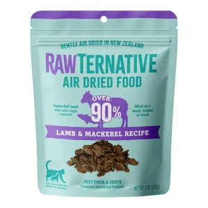 Grandma Mae's Country Naturals Cat Rawternative Air-Dried Lamb & Mackerel Recipe, 5 oz
