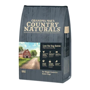 Grandma Mae's Country Naturals Dog Senior Low Fat Entree With Meat And Brown Rice, 24 lb