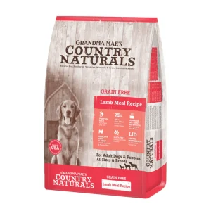 Grandma Mae's Country Naturals Grain Free LID Lamb Meal Dry Dog Food 12lb