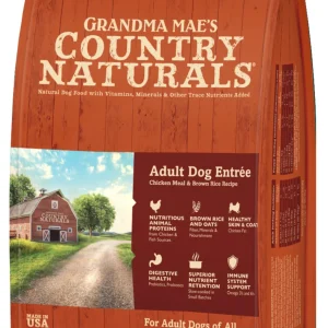 Grandma Mae's Country Naturals Premium All Natural Adult Dog Food 4lb