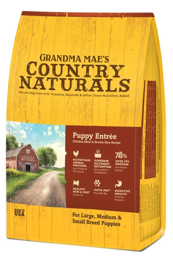 Grandma Mae's Country Naturals Premium All Natural Puppy Food 4lb