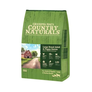 Grandma Mae's Large Breed Adult & Puppy EntrΘe Dry Dog Foods 32lb