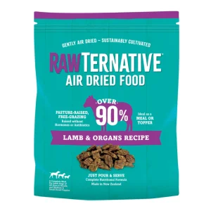 Grandma Mae's RawTernative Air Dried Dog Food Lamb & Lamb Organs Formula 1lb