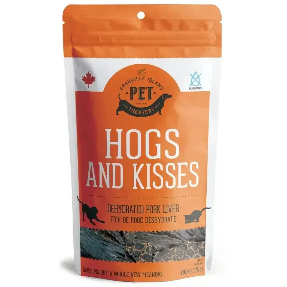Granville Hogs and Kisses Dehydrated Pork Liver Dog Treat
