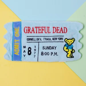 Grateful Dead Concert Ticket Plush Toy