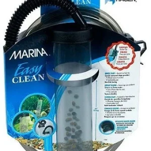 Gravel Cleaner, Medium, 15" 2.5" dia. w/6' Tube & Clip by Hagen