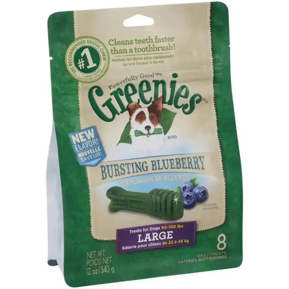 Greenies Blueberry Flavor Dog Dental Treat 12 oz