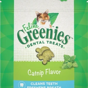 Greenies Feline Adult Cat Dental Treats Catnip, 1ea/2.1 oz