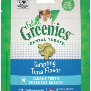 Greenies Feline Adult Cat Dental Treats Tempting Tuna, 1ea/4.6 oz