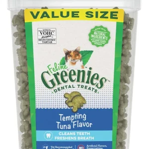 Greenies Feline Adult Cat Dental Treats Tempting Tuna, 1ea/9.75 oz