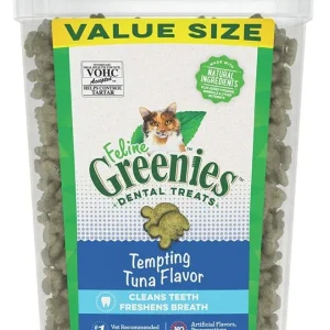 Greenies Feline Dental Treats Tempting Tuna Flavor