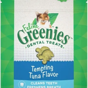 Greenies Feline Dental Treats Tempting Tuna Flavor