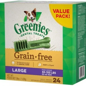 Greenies Grain Free Large Dental Dog Treat