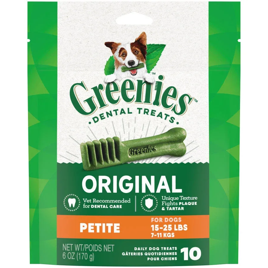 GREENIES Original Dental Treats Petite 6oz