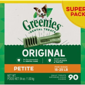 GREENIES Original Dental Treats Super Pack Petite 54oz