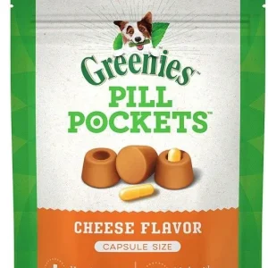 Greenies Pill Pockets Cheese Flavor Capsules