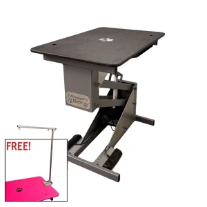 Groomer's Best Electric Dog Grooming Table 36In Black