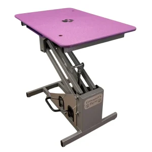 Groomer's Best Hydraulic Grooming Table 36in Purple
