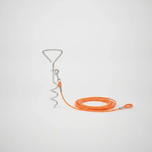 Ground Stake Fixed Dog Leash Allows Your Beloved Dog To Play More Freely