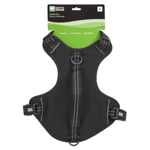 Guardian Gear Reflective Nylon Harness S Black