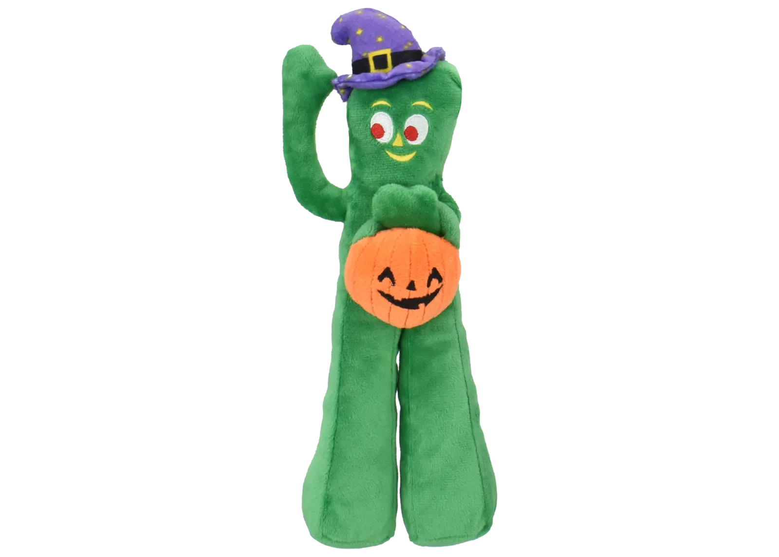 Gumby Plush Witch with Pumpkin 10 in