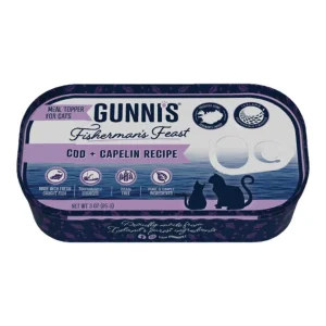 Gunnis Cat Cod Capelin 3Oz 17 Pack