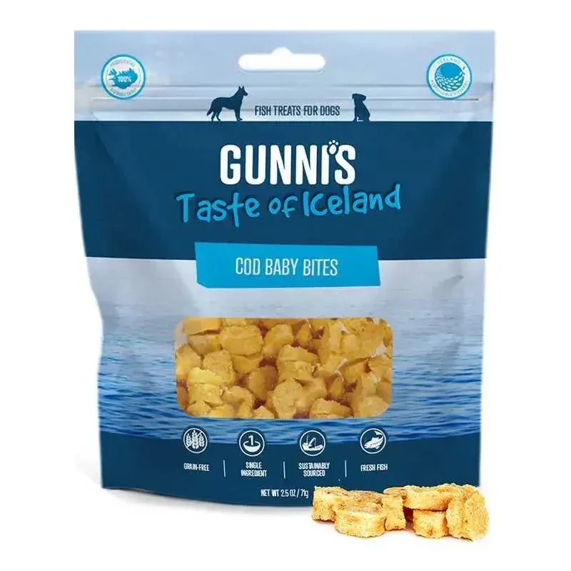 Gunni's Omega Rich Cod Baby Bites Dog Treats